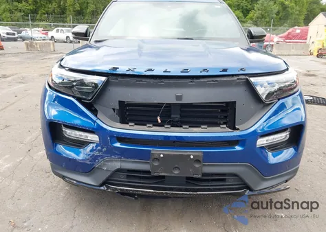 2022 Ford Explorer St из США, поврежденный, VIN 1FM5K8GC0NGA49367